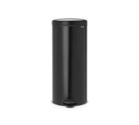 Brabantia NewIcon Pedal Bin, Matt Black, 30L