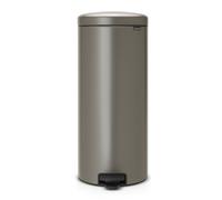 Brabantia Newicon Pedal Standard Platinum Effect Pedal Bin - 30L