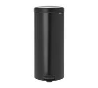 Brabantia Newlcon Pedal Bin Matt Black 30Ltr - FT375