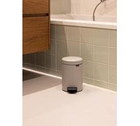 Brabantia NewIcon Pedal Bin, 3L - Soft Grey, Grey