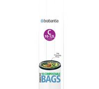 Brabantia Compostable Perfectfit Bags Size C 10 12 Litre 10 Bag Roll