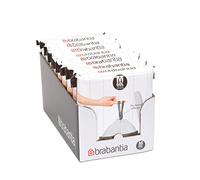 Brabantia Perfectfit Bags, Code M, 60 Litre, Dispenser Pack, 40 Bags - White Pack of 7