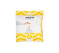 Brabantia PerfectFit Bin Liners (Size A/3 Litre) Thick Plastic Trash Bags with