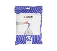 Brabantia PerfectFit Bin Liners, Tear-Resistant, Size D/15-20L (40 Bags)