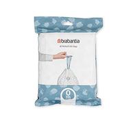 Brabantia PerfectFit Bin Liners, Tear-Resistant, Size O/30L (40 Bags)
