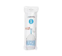 Brabantia "Perfectfit" Garbage Bags, White, 20 Litre, 20-Piece