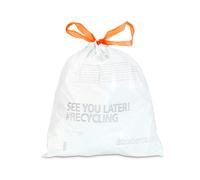 Brabantia - PerfectFit Waste Bag 4 x 20 Bags, 5L - White