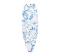 Brabantia Premium (D) Ironing Board Cover | Bubbles | PerfectFlow Set | 100% Cotton Ironing Board Cover (Size D), Perfect Flow Triple-Layer Set, Perfect Match Replacement All-In-One Set