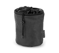 Brabantia - Premium Peg Bag - with Closing Cord - Durable and Weather Resistant - Storage for up to 150 Pegs - Rotary Dryer - Black - 28 x 18 x 17.5 cm