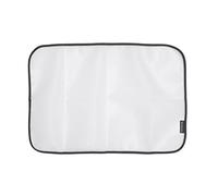 Brabantia - Protective Ironing Cloth - Transparent Mesh - for Delicate Fabrics - for Silk, Nylon, Corduroy, Velvet & Textured Fabrics - Prevents Shiny Marks - Laundry Accessory - White - 40 x 60 cm
