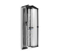 Brabantia Protective Metal Storage Box Cover for WallFix, Wall Mounted Clothes Line Dryer 24m, Matt Silver Steel - Easy install, Windproof &