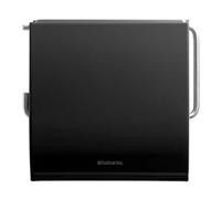 Brabantia Toilet Roll Holder, Black Mat