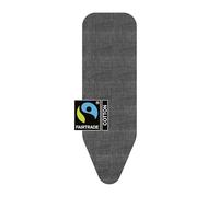 Brabantia 8mm Thick Underlay Ironing Board Cover (B Board/Denim Black) Heat-Resistant, Non-Slip, Cord Fastener