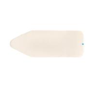 Brabantia Replacement Ironing Board Cover C, 124x45 cm - Cotton, 2mm Foam - Ecru