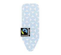 Brabantia Ironing Board Cover C 124x45 cm - Fresh Breeze | 100% Cotton Top Layer with 2mm Foam Padding for Size C Ironing Boards | Durable, Washable, and Easy to Install