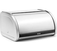 Brabantia 348907 Roll Top Bread Bin, Medium - Matt Steel