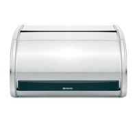 Brabantia Roll Top Bread Bin Medium, Brilliant Steel, 339585