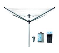 Brabantia Rotary Lift-O-Matic Advance Washing Line with 4 Arms, 60 m