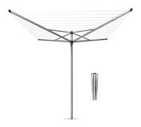 Brabantia Rotary Topspinner With Metal Soil Spear 40m 50m 60m