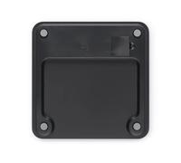 Brabantia Bathroom Scale 'Scale Clear' – Digital, Backlit LED, Battery-Powered – Dark Gray