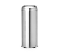 Brabantia Silver Effect Metal Touch Bin - 30L