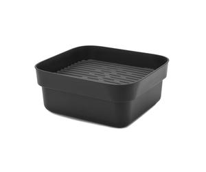 Brabantia Sinkside dish bowl with drying tray 34x37 cm Dark grey