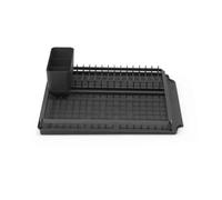 Brabantia Sinkside Dish Drying Rack Dark Grey Kitchen Drainer Compact Modern New