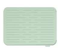 Brabantia - Sinkside Silicone Dish Drying Mat with Rim - Kitchen Accessory - Dishwasher Safe - Foldable - Easy to Clean - Sink Mat for Airdrying