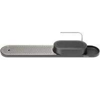 Brabantia - SinkStyle Organiser and Drying Tray with Drip Tray and Removable Stainless Steel Plate - Sleek Kitchen Storage Solution - Mineral Infinite Grey