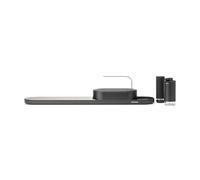 Brabantia - SinkStyle Organiser Set with Organiser, Drying Tray, Soap Dispenser, and Removable Stainless Steel Plate - Mineral Infinite Grey