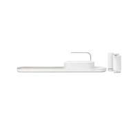 Brabantia - SinkStyle Organiser Set with Organiser, Drying Tray, Soap Dispenser, and Removable Stainless Steel Plate - Mineral Fresh White
