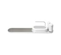 Brabantia SinkStyle sink organiser set 4 pieces Mineral Fresh White