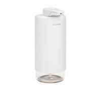 Brabantia SinkStyle Soap Dispenser - Stylish Pump Dispenser for Hand Soap and Washing Up Liquid - Organiser, Corrosion-Resistant, Mineral Fresh White, 200 ml
