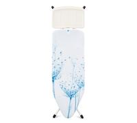 Brabantia Size c Ironing Board (49 x 18in) 7 Height Options Solid Steam Unit Rest Holder (cotton Flower) Non-Slip Feet Anti-collapse child Locks