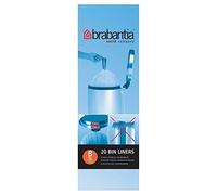 Brabantia Smartfix Bin Liner Dispenser Pack Size B 5L (20) - Pack of 2
