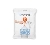 Brabantia Smartfix Bin Liners Size B 5 Litre 60 Bag Dispenser Pack