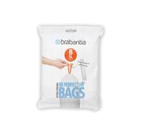 Brabantia Smartfix Bin Liners, Size B, 5 Litre - 60 Bag Dispenser Pack