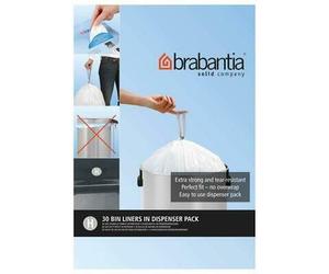 Brabantia Solid Company H 40-50 Liter Bin Liners (Pack of 30)