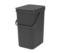 Brabantia Sort and Go Bin, 12 Litre - Grey
