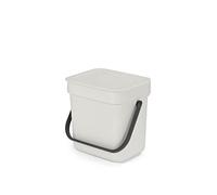 Brabantia Sort & go Kitchen Recyclinggarbage Trash can (106 galJade green) Stackable Refuse Organiser with Handle & Removable Lid, Easy clean, Perfect