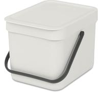 Brabantia Sort & Go stackable waste bucket 20 L Light grey