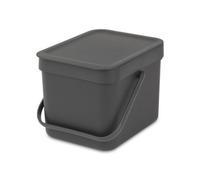Brabantia Sort & Go Waste Bin 6L - Grey