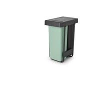 Brabantia Sort & Go Pull Out Bin | 2 x 30L Built-in Under Sink Cupboard Bin Inside Door for Kitchen | Integrated Double Waste Recycling Unit with