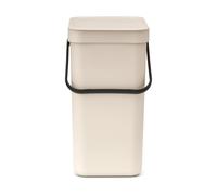 Brabantia Sort & Go waste bin 12 l. Soft Beige