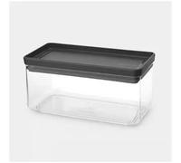 Brabantia Stackable Canister 1.5L Tasty+ Dark Grey