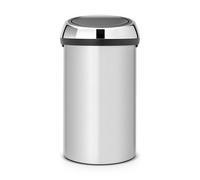 Brabantia Stainless Steel Effect Metal Touch Bin - 60L