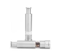 Brabantia Stainless Steel Salt and Pepper Crusher Set, Silver