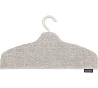 Brabantia - Steam Clothes Hanger - Solid Surface for High-Pressure Steaming on Collars and Shoulders - Quick & Easy Results - Double-Sided Use - Versatile 360° Rotating Hook - Grey