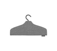 Brabantia - Steam Clothes Hanger - Solid Surface for High-Pressure Steaming on Collars and Shoulders - Quick & Easy Results - Double-Sided Use - Versatile 360° Rotating Hook - Pepper Black
