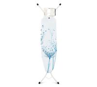 Brabantia Steel Size A Ironing Board with Steam Iron Rest Silver
